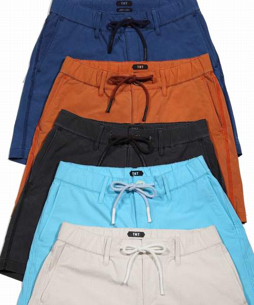 TMT（ティーエムティー）の「【TOKIO 国分太一さん着用】PRODUCT DYEING STRETCH NYLON BOARD SHORTS（その他パンツ・メンズ・ブラック/ターコイズブルー/オレンジ/インディゴブルー・SMALL/MEDIUM/LARGE/X-LARGE）」の5枚目の写真