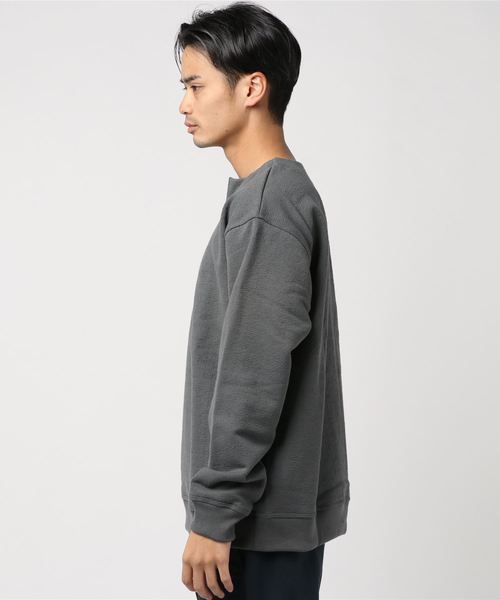 Jackman（ジャックマン）の「Henley neck Sweat Shirt（スウェット