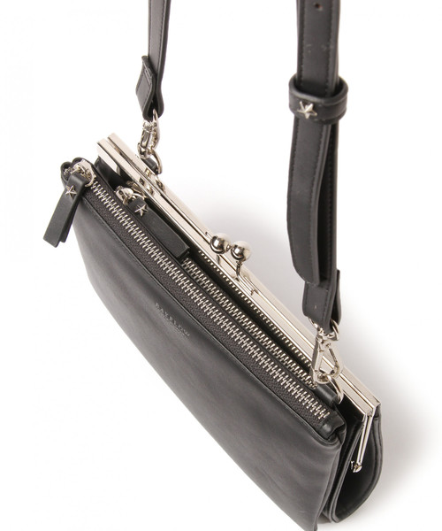 BAYFLOW（ベイフロー）の「フレームパースショルダー（ショルダーバッグ・レディース・ブラック/ベージュ/ブルー・FREE）」の10枚目の写真