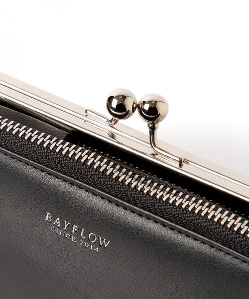 BAYFLOW（ベイフロー）の「フレームパースショルダー（ショルダーバッグ・レディース・ブラック/ベージュ/ブルー・FREE）」の15枚目の写真