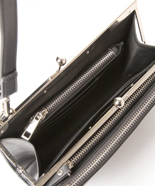 BAYFLOW（ベイフロー）の「フレームパースショルダー（ショルダーバッグ・レディース・ブラック/ベージュ/ブルー・FREE）」の18枚目の写真