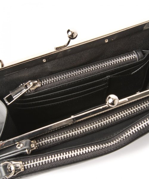 BAYFLOW（ベイフロー）の「フレームパースショルダー（ショルダーバッグ・レディース・ブラック/ベージュ/ブルー・FREE）」の19枚目の写真