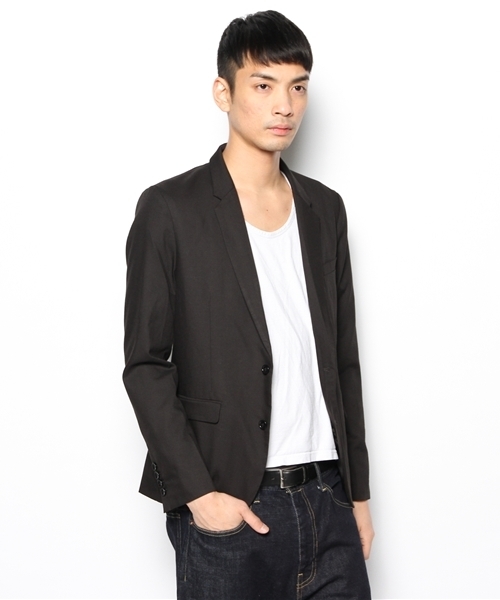 WEGO（ウィゴー）の「WEGO/テーラードジャケット（テーラードジャケット・メンズ・ブラック/ブルー系その他/ネイビー・SMALL/LARGE/MEDIUM）」の6枚目の写真