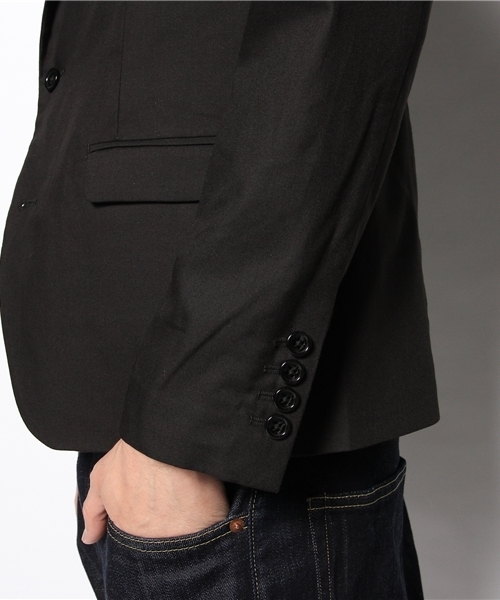 WEGO（ウィゴー）の「WEGO/テーラードジャケット（テーラードジャケット・メンズ・ブラック/ブルー系その他/ネイビー・SMALL/LARGE/MEDIUM）」の8枚目の写真