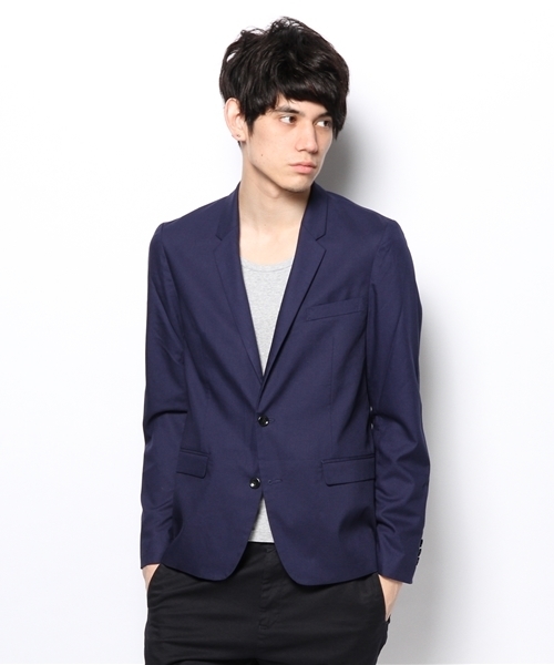 WEGO（ウィゴー）の「WEGO/テーラードジャケット（テーラードジャケット・メンズ・ブラック/ブルー系その他/ネイビー・SMALL/LARGE/MEDIUM）」の18枚目の写真