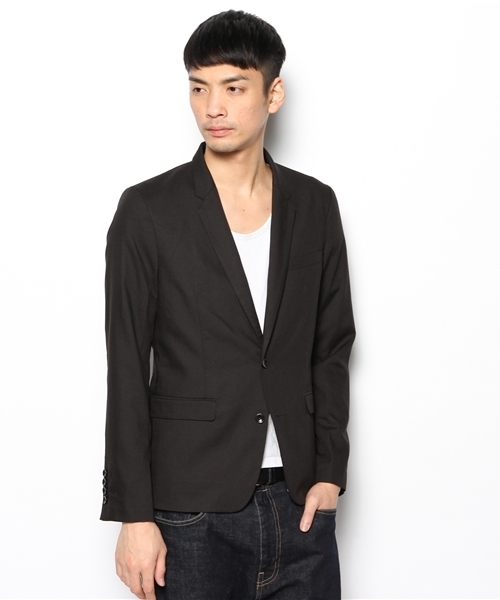 WEGO（ウィゴー）の「WEGO/テーラードジャケット（テーラードジャケット・メンズ・ブラック/ブルー系その他/ネイビー・SMALL/LARGE/MEDIUM）」の12枚目の写真