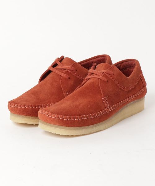 clarks shoes red