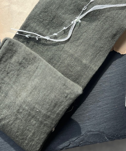 m.soeur（エムスール）の「スズランレースのギフト袋（大）（ラッピングキット・レディース・ホワイト/ダークグリーン・FREE）」の16枚目の写真