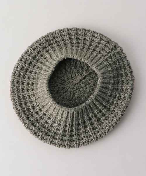 BEAUTY&YOUTH UNITED ARROWS(ビューティーアンドユースユナイテッドアローズ)の「BY かぎ編みベレー帽(ハンチング/ベレー帽・レディース・グレー・FREE)」の7枚目の写真