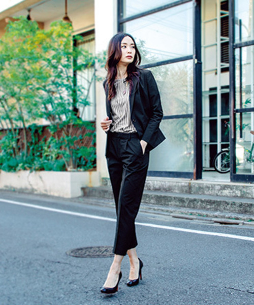 A/C DESIGN BY ALPHA CUBIC（エーシーデザインバイアルファキュービック）の「◇カタログ掲載◇フリルスリーブプルオーバー（Tシャツ/カットソー・レディース・ライトグレー/ネイビー/オフホワイト・M size/L size）」の11枚目の写真