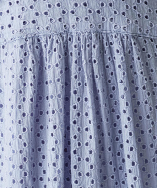 NE QUITTEZ PAS!（ヌキテパ）の「【完全別注】ne quittez pas × EMMEL REFINES カットワーク ロングワンピース / ヌキテパ　（ワンピース・レディース・ライトブルー/ピンク/ライム・FREE）」の10枚目の写真