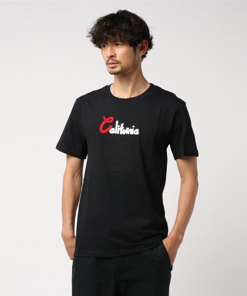 Blue Standard (ブルースタンダード)の「【BLUE STANDARD】サガラ刺繍Tシャツ ワッペン刺繍(Tシャツ/カットソー・メンズ・ホワイト/ブラック/ホワイト系その他/グレー系その他・MEDIUM/LARGE/X-LARGE)」の4枚目の写真