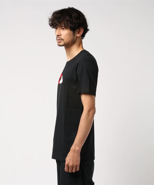 Blue Standard (ブルースタンダード)の「【BLUE STANDARD】サガラ刺繍Tシャツ ワッペン刺繍(Tシャツ/カットソー・メンズ・ホワイト/ブラック/ホワイト系その他/グレー系その他・MEDIUM/LARGE/X-LARGE)」の5枚目の写真