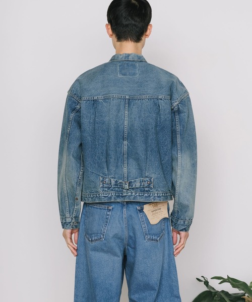 セール】orslow/オアスロウ TYPE1 40'S PLEATED FRONT BLOUSE