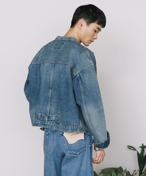 セール】orslow/オアスロウ TYPE1 40'S PLEATED FRONT BLOUSE