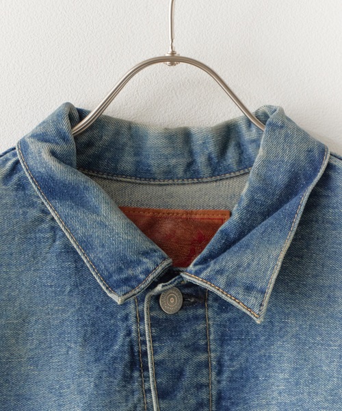 orSlow（オアスロウ）の「orslow/オアスロウ TYPE1 40'S PLEATED FRONT BLOUSE USED WASH デニムジャケット 2026年春夏（デニムジャケット・メンズ・インディゴブルー/ブルー・4/2/3）」の19枚目の写真