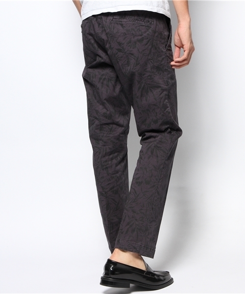 NANO universe（ナノユニバース）の「テイパードクロップドPT（スラックス・メンズ・ベージュ/カーキ/チャコール・44/46/48/50）」の7枚目の写真