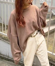 apres jour mignon | ボックス袖ショートゆるニット【ZOZOTOWN限定アイテム】(ニット/セーター)