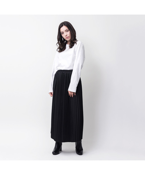 KLON(クローン)の「KLON LONG T FRAME LOGO WHITE(Tシャツ/カットソー・レディース・ホワイト・SMALL/MEDIUM/LARGE/X-LARGE/XX-LARGE)」の6枚目の写真