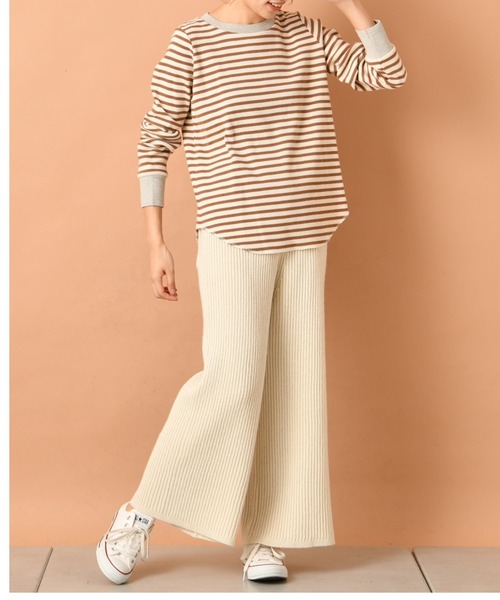 PUAL CE CIN(ピュアルセシン)の「ボーダークルーネックプルオーバー(Tシャツ/カットソー・レディース・その他1/その他2/その他3/その他4/その他5・FREE)」の18枚目の写真