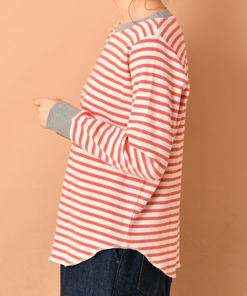 PUAL CE CIN(ピュアルセシン)の「ボーダークルーネックプルオーバー(Tシャツ/カットソー・レディース・その他1/その他2/その他3/その他4/その他5・FREE)」の20枚目の写真