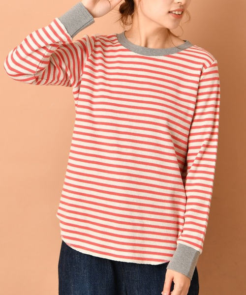 PUAL CE CIN(ピュアルセシン)の「ボーダークルーネックプルオーバー(Tシャツ/カットソー・レディース・その他1/その他2/その他3/その他4/その他5・FREE)」の21枚目の写真