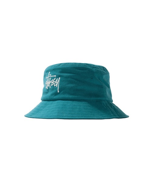Stussy ステューシー の Big Logo Canvas Bucket Hat ハット Wear