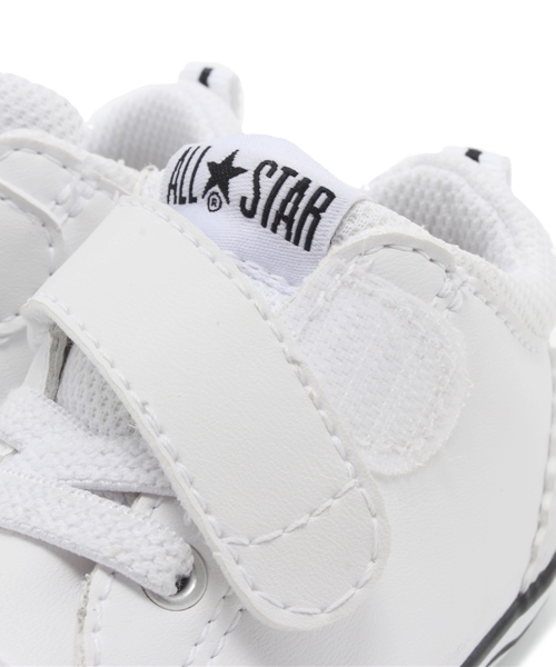 CONVERSE（コンバース）の「MINI ALL STAR/ミニ オールスター（スニーカー・キッズ・ホワイト・14cm/13.5㎝/12.5cm/15cm/13cm/14.5㎝/12cm）」の8枚目の写真