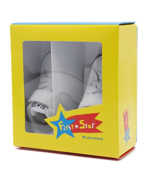 CONVERSE（コンバース）の「MINI ALL STAR/ミニ オールスター（スニーカー・キッズ・ホワイト・14cm/13.5㎝/12.5cm/15cm/13cm/14.5㎝/12cm）」の3枚目の写真