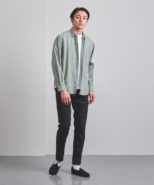 UNITED ARROWS（ユナイテッドアローズ）の「＜UNITED ARROWS＞ コットン リヨセル チェック レギュラーカラー（シャツ/ブラウス・メンズ・ケリー/ブラウン・SMALL/X-LARGE/MEDIUM/LARGE）」の8枚目の写真