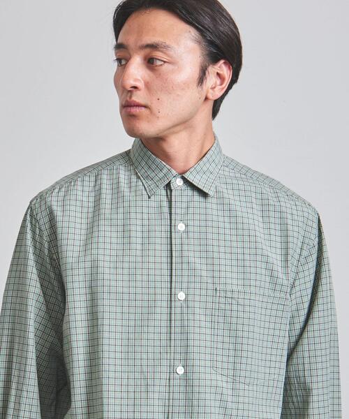 UNITED ARROWS（ユナイテッドアローズ）の「＜UNITED ARROWS＞ コットン リヨセル チェック レギュラーカラー（シャツ/ブラウス・メンズ・ケリー/ブラウン・SMALL/X-LARGE/MEDIUM/LARGE）」の14枚目の写真