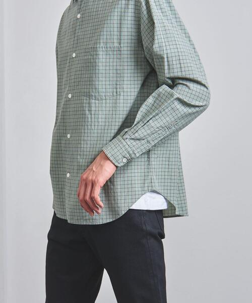 UNITED ARROWS（ユナイテッドアローズ）の「＜UNITED ARROWS＞ コットン リヨセル チェック レギュラーカラー（シャツ/ブラウス・メンズ・ケリー/ブラウン・SMALL/X-LARGE/MEDIUM/LARGE）」の13枚目の写真