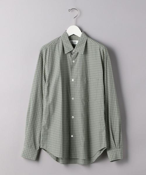 UNITED ARROWS（ユナイテッドアローズ）の「＜UNITED ARROWS＞ コットン リヨセル チェック レギュラーカラー（シャツ/ブラウス・メンズ・ケリー/ブラウン・SMALL/X-LARGE/MEDIUM/LARGE）」の19枚目の写真