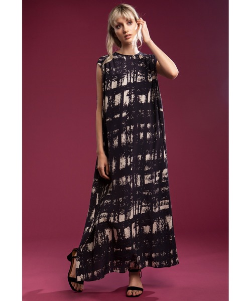 Sov 匁 シルクデシン ウォッシャブルオリジナルプリントワンピース Pre ワンピース Double Standard Clothing ダブルスタンダードクロージング のファッション通販 Zozotown