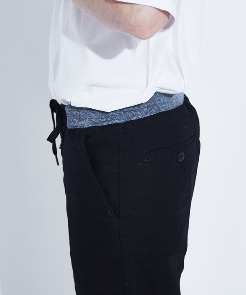 ABAHOUSE GRAY(アバハウスグレイ)の「【展開店舗限定】バニランス ストレッチ リブ ショートパンツ(その他パンツ・メンズ・ベージュ/グレー/ブラック/ネイビー・46/50/48)」の12枚目の写真