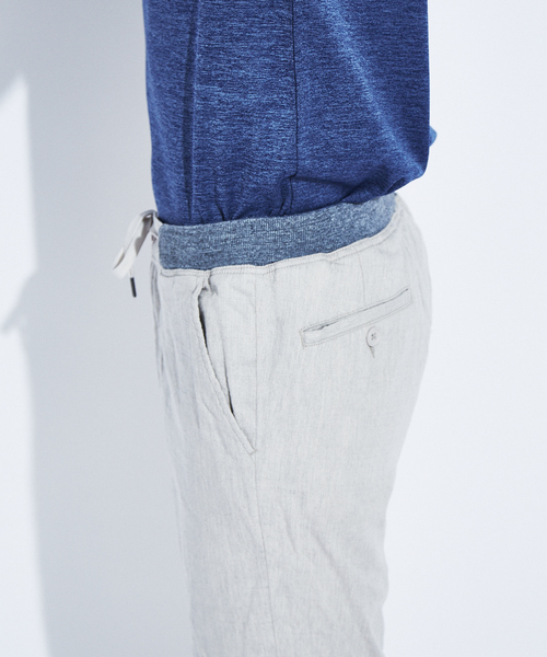 ABAHOUSE GRAY(アバハウスグレイ)の「【展開店舗限定】バニランス ストレッチ リブ ショートパンツ(その他パンツ・メンズ・ベージュ/グレー/ブラック/ネイビー・46/50/48)」の7枚目の写真
