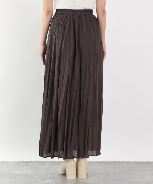 LOWRYS FARM（ローリーズファーム）の「ベビーシャイニースカート　893366（スカート・レディース・チャコールグレー/グリーン/アイボリー/ピンク系その他・FREE）」の6枚目の写真