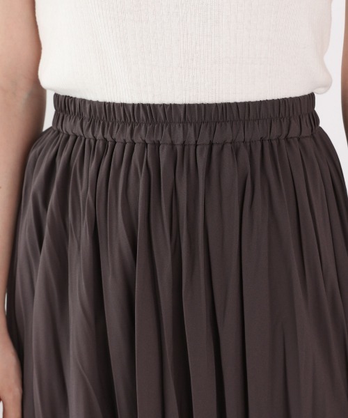 LOWRYS FARM（ローリーズファーム）の「ベビーシャイニースカート　893366（スカート・レディース・チャコールグレー/グリーン/アイボリー/ピンク系その他・FREE）」の11枚目の写真