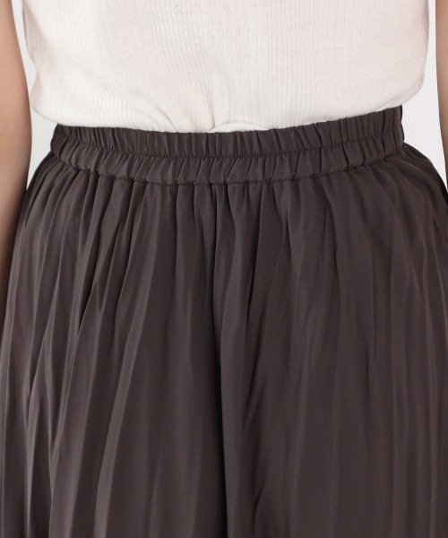 LOWRYS FARM（ローリーズファーム）の「ベビーシャイニースカート　893366（スカート・レディース・チャコールグレー/グリーン/アイボリー/ピンク系その他・FREE）」の7枚目の写真