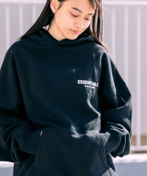 FOG ESSENTIALS | ESSENTIALS/エッセンシャルズ FOG 1POINT SWEAT HOODIE スウェットプルパーカー ビッグシルエット ストリート 裏起毛(パーカー)
