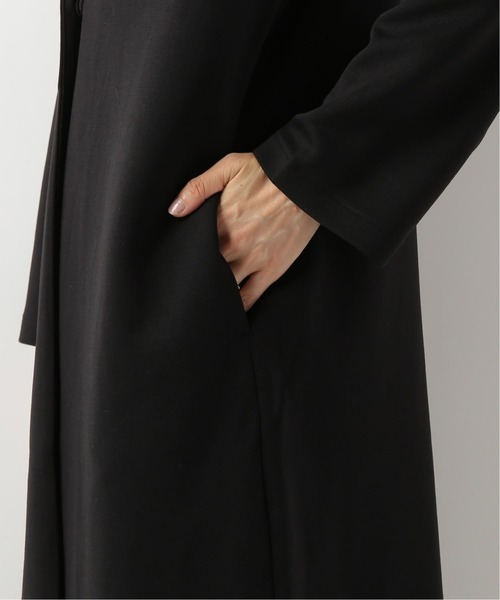 Simplicite（サンプリシテ）の「ダンボールノーカラーコート◆（ノーカラーコート・レディース・ブラック/ブラウン/ベージュ・FREE）」の12枚目の写真