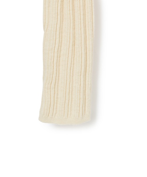 ADAM ET ROPE'（アダムエロペ）の「ランダムリブタートルネック（ニット/セーター・レディース・ブラック/オフホワイト/イエロー系その他・FREE）」の6枚目の写真