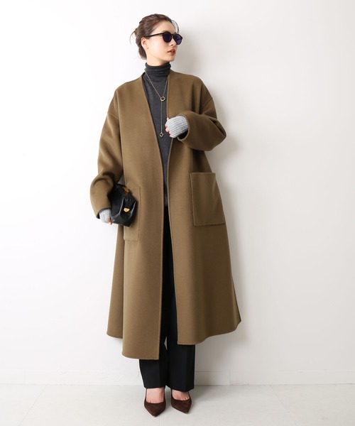 ★早い者勝ち★ plage ハミルトン　リバーシブルコート plage（プラージュ）の「ハミルトンリバーシブルコート