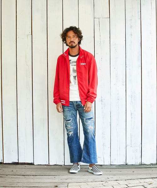 TMT（ティーエムティー）の「【山中崇史さん着用】S/SL C/R VINTAGE TEE(GIRL PHOTO)（Tシャツ/カットソー・メンズ・レッド/サックスブルー/オフホワイト・XX-LARGE/SMALL/MEDIUM/LARGE/X-LARGE）」の15枚目の写真