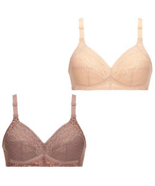 Triumph(トリンプ)の「ボディコンシェルジェ517 ノンワイヤーブラジャー【B,C,Dカップ】TR517 P(ブラジャー・レディース・ベージュ/ブラウン・C70/C90/B95/D80/D75/D90/C75/B90/B75/B80/C85/C80/D70/D85/B85/D95/C95/B70)」の5枚目の写真