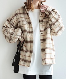 reca | シャギーチェックCPOシャツ(その他アウター)