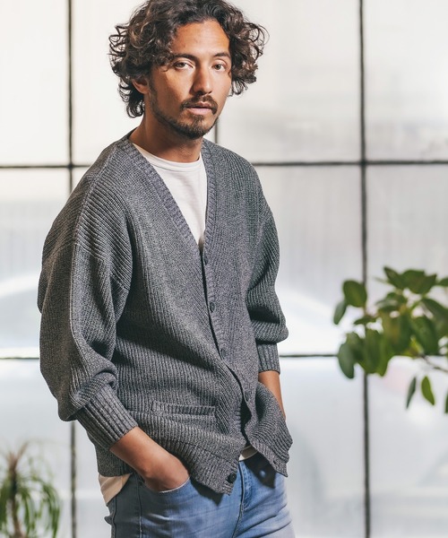 GUILTY PARTIES ブルー カーディガンM美品 気狂いのニットカーディガン – pamm.officialstore