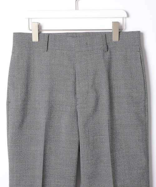 ADAM ET ROPE'（アダムエロペ）の「ウール ストレート スラックス（スラックス・メンズ・グレー/ベージュ・S/M/L）」の4枚目の写真