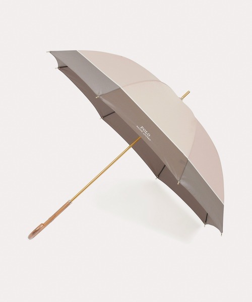 長傘 雨傘 'バイカラー ロゴ刺繍'（長傘）｜POLO RALPH LAUREN（ポロ