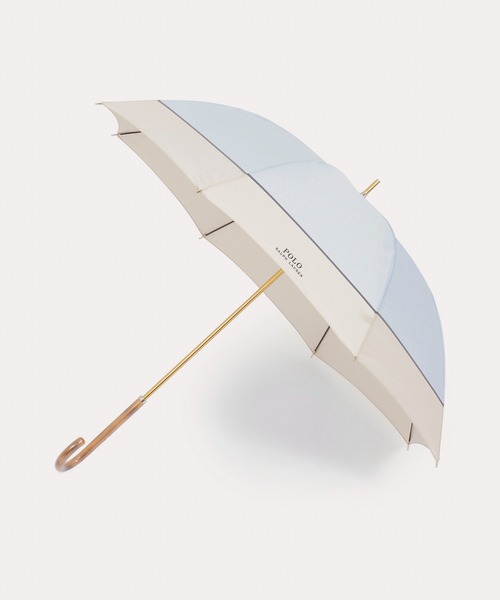 長傘 雨傘 'バイカラー ロゴ刺繍'（長傘）｜POLO RALPH LAUREN（ポロ